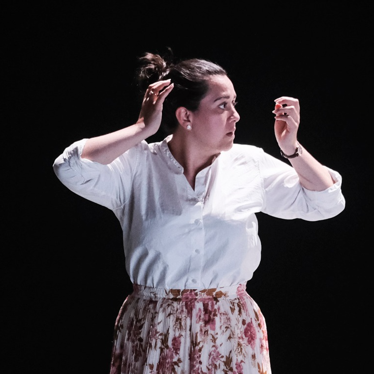 ADRIANA GONZÁLEZ is Liù in Turandot at the Opéra national du Rhin.