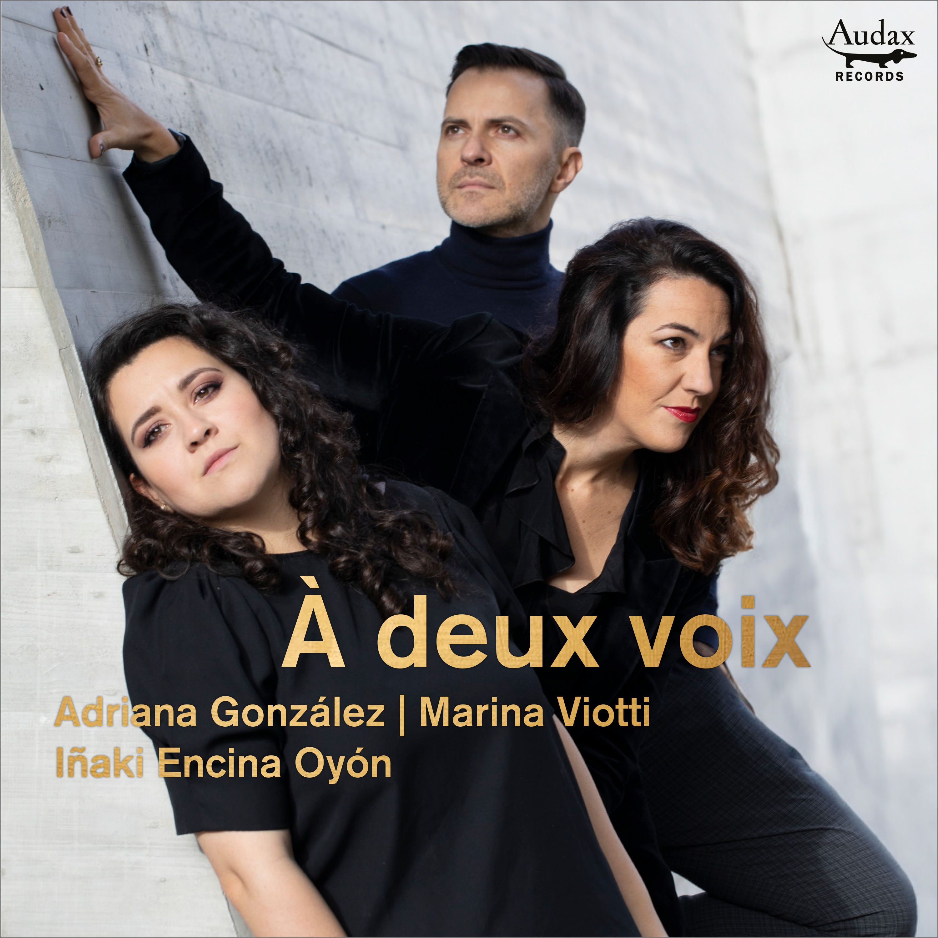 ADRIANA GONZÁLEZ CD Release &#8220;À deux voix&#8221; by Audax Records